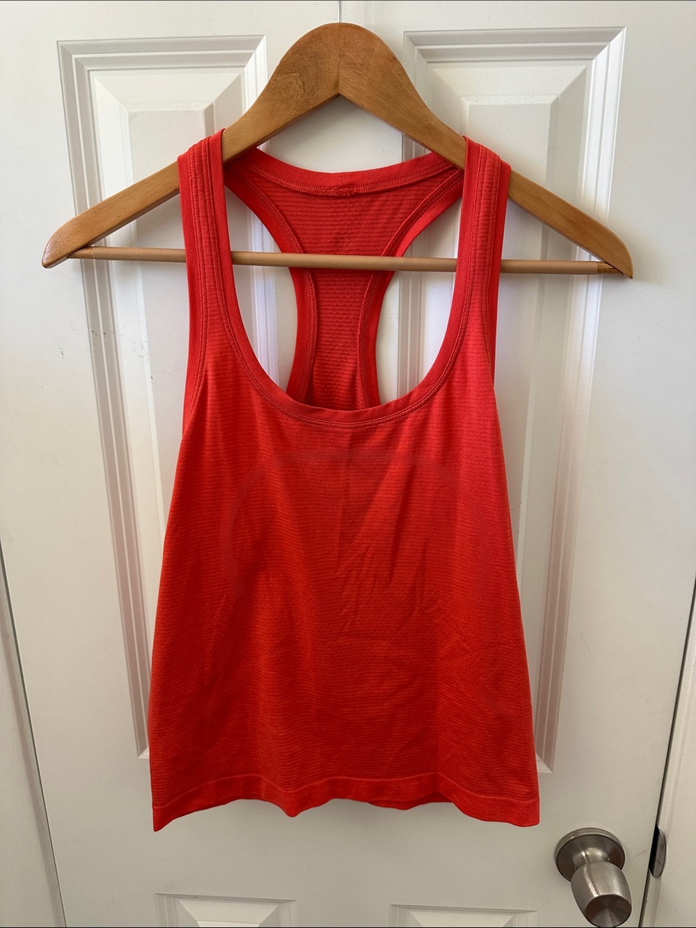 lululemon athletica Red Racerback Tank Top